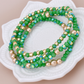 Green Stackable Bracelets