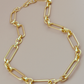 Long Oval Chain Link Necklace