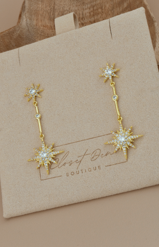 Star Dangle Earrings