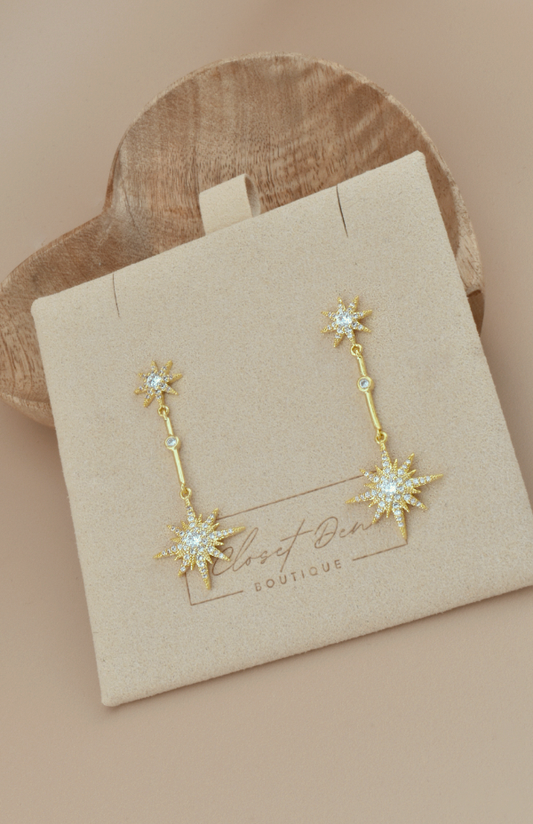 Star Dangle Earrings