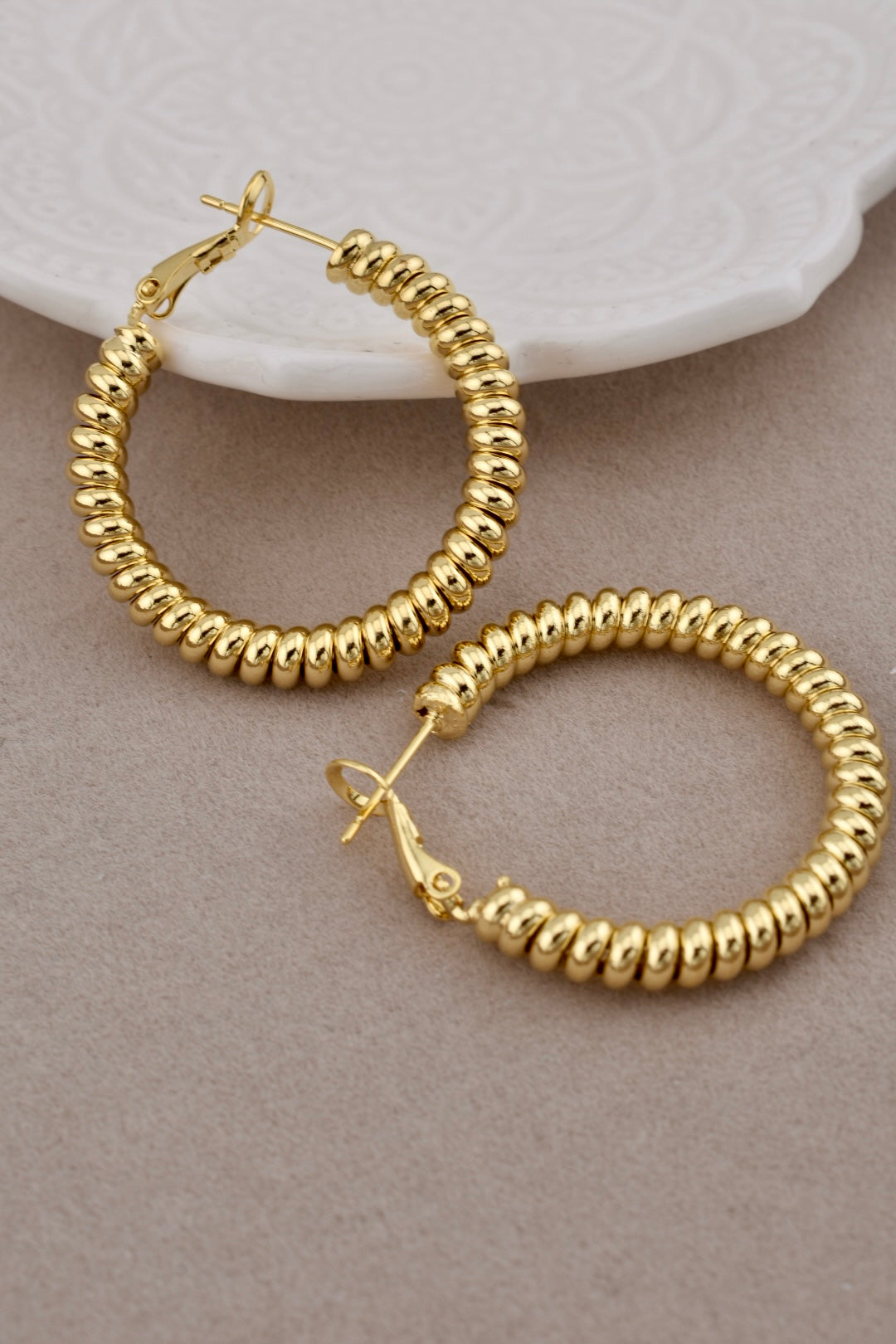 Brie Hoop Earrings