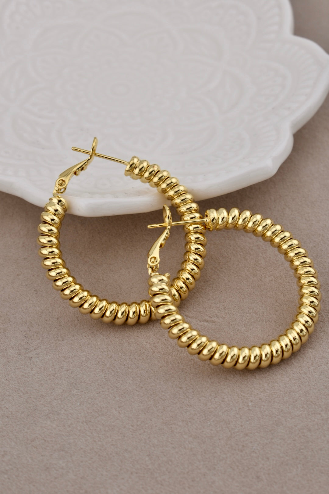 Brie Hoop Earrings