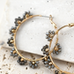 Luna Beaded Statement Hoops