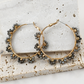 Luna Beaded Statement Hoops