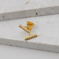 Dainty Bar Stud Earrings