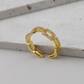 Narrow Chain Adjustable Ring