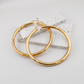 Statement Gold Hoops