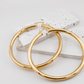 Statement Gold Hoops