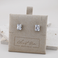 Emerald Cut Stud Earrings