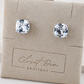 Cushion Stud Earrings