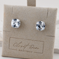 Cushion Stud Earrings