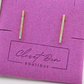 Madison Dainty Rhinestone Bar Earrings