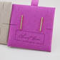 Madison Dainty Rhinestone Bar Earrings