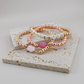Pickle Ball Stacked Bracelets
