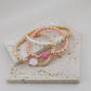 Pickle Ball Stacked Bracelets
