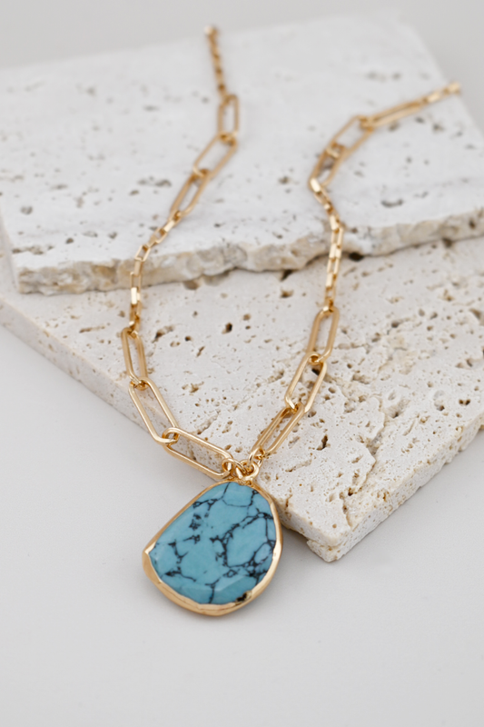 Turquoise Pendant Necklace