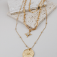 Star Pendant Layered Necklace