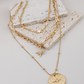 Star Pendant Layered Necklace