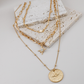 Star Pendant Layered Necklace