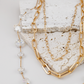 Layered Stones & Chains Necklace