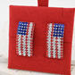 American Sparkle Stud Earrings