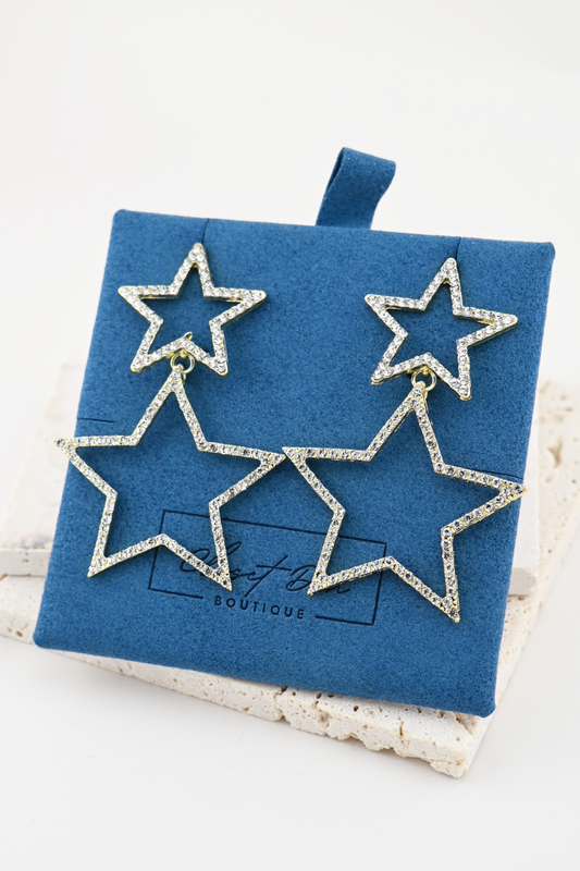 Statement Star Earrings