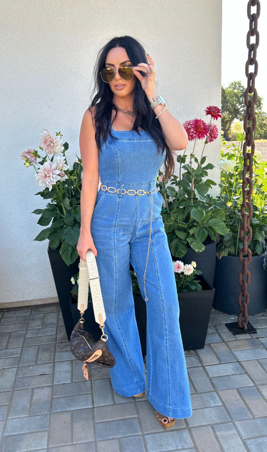 Kali Denim Jumpsuit
