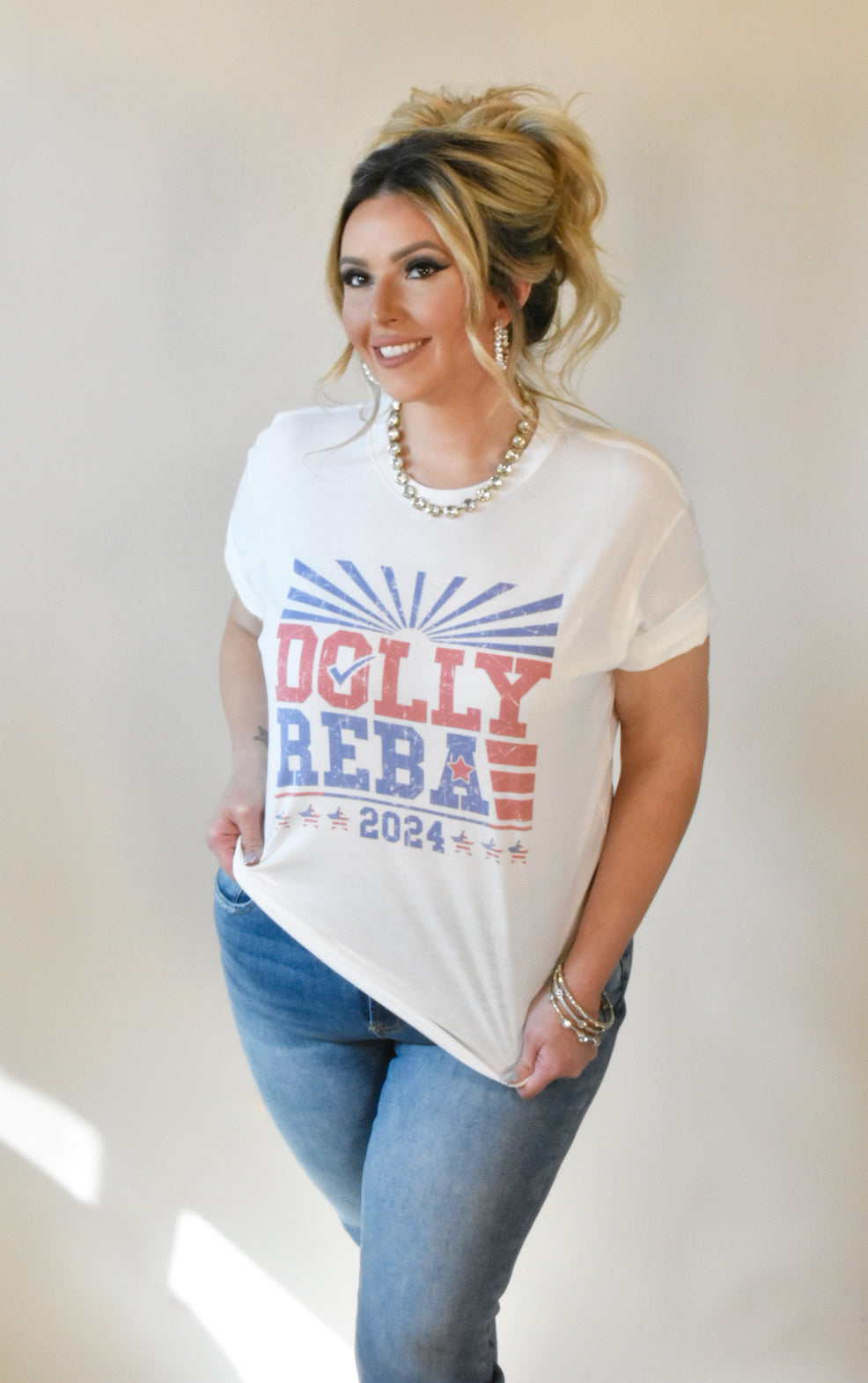 Dolly & Reba For President Tee