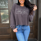Closet Den Sweatshirt (Dark Brown)