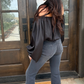 Ultra High Rise Black Flare Jeans