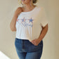 American Honey Crop Tee