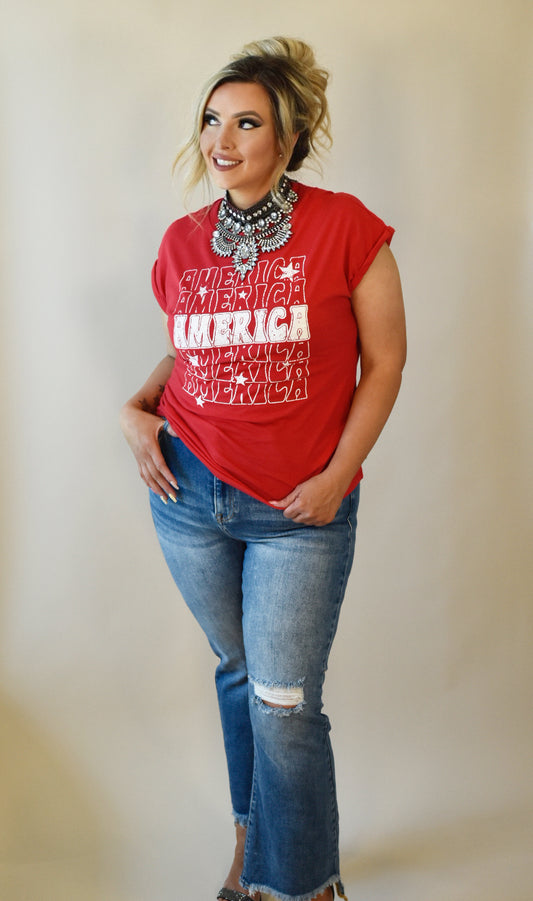 America Graphic Tee