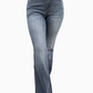 Ultra High Rise Black Flare Jeans