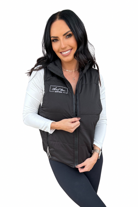 Closet Den Logo Puffer Vest