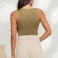 Olive Scoop Neck Cami