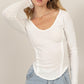 Becca White Long Sleeve