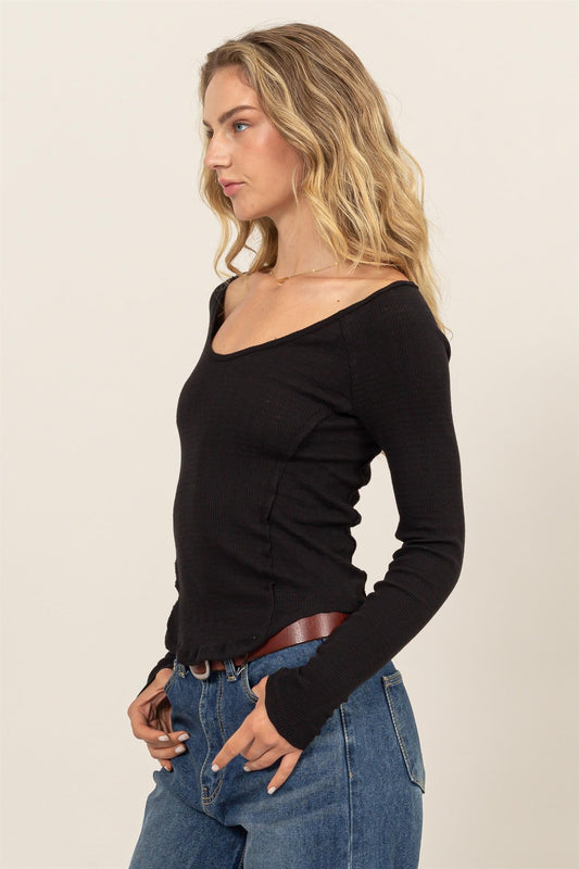 Becca Black Long Sleeve