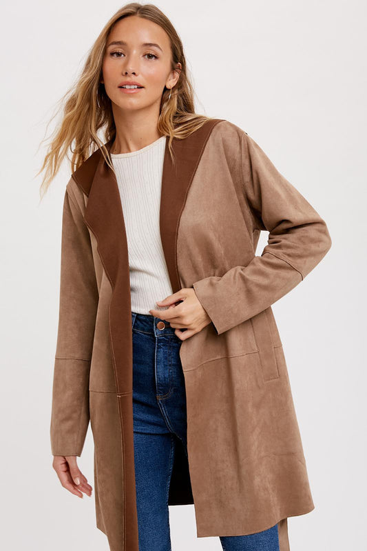 Melissa Mocha Hooded Jacket