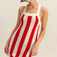 Red Stripe Dress