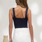 Navy Square Neck Cami