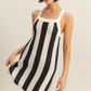 Black Stripe Dress