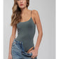 Forest Green Cami Bodysuit